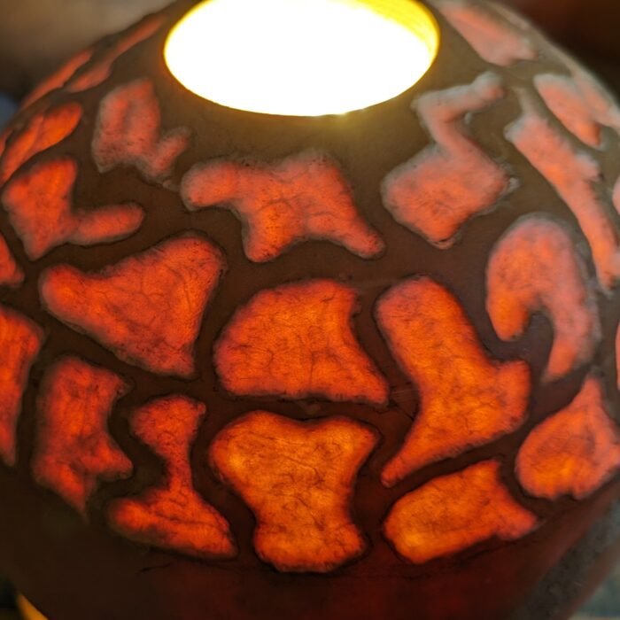 Lampe Cuir Végétal